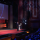 Gore points to his "skyrocket" solar chart.